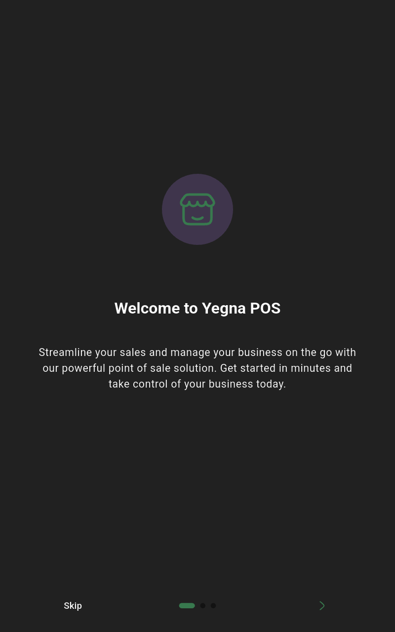 Onboarding intro screen one